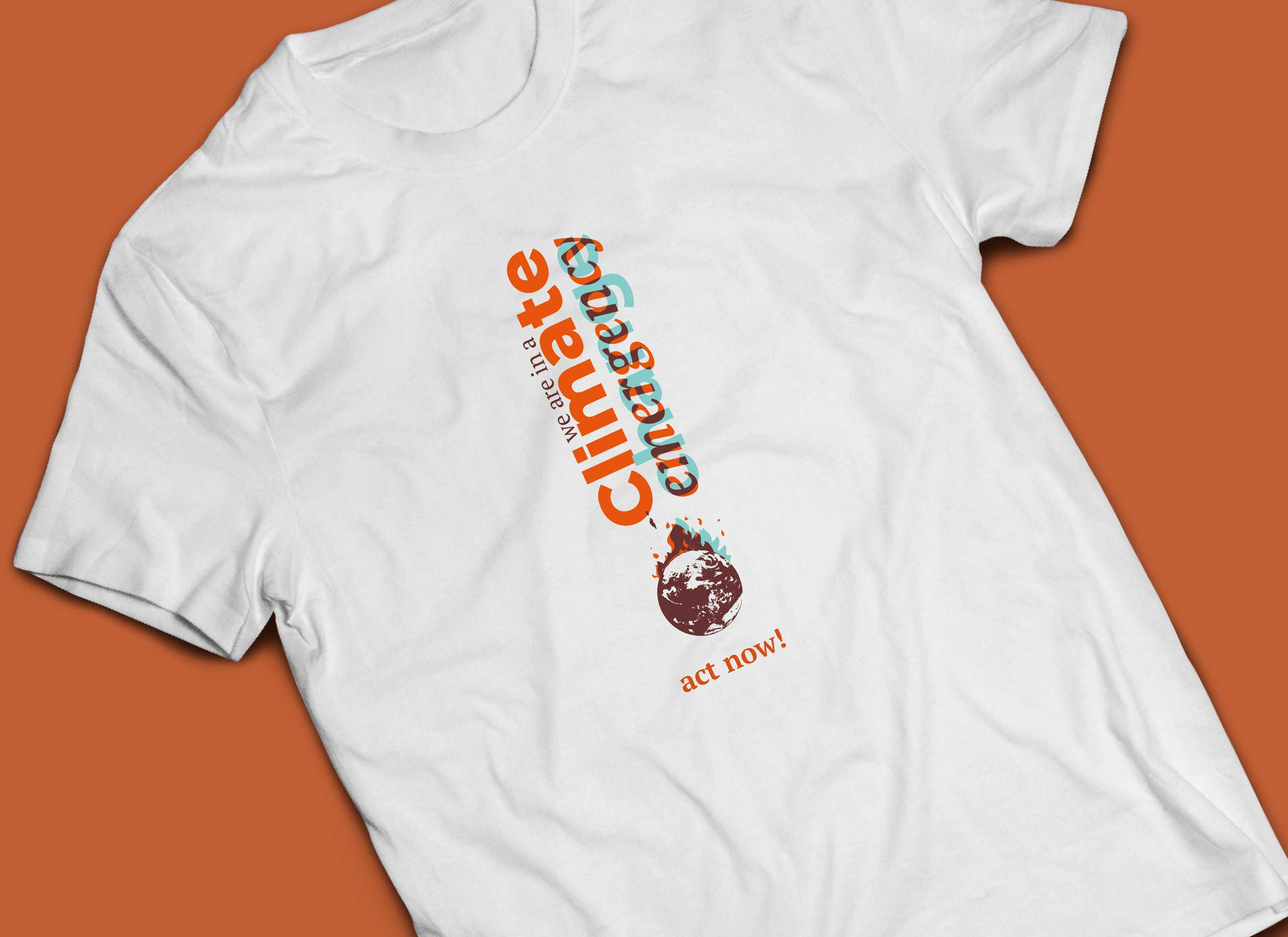 camiseta cambio climático